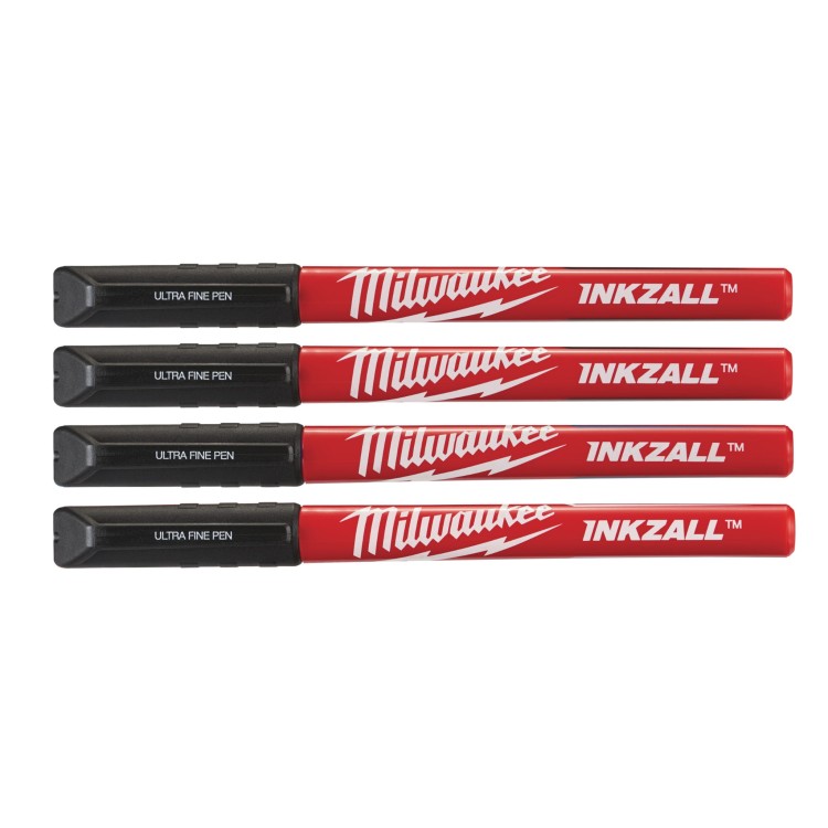 Cienkopisy czarne- 4pc