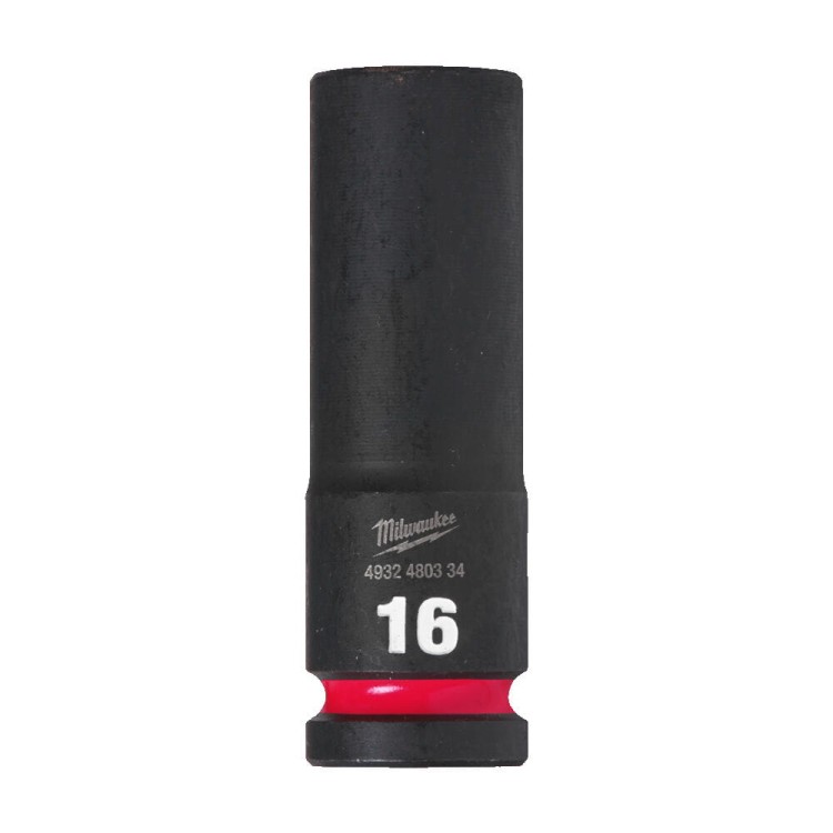 Nasadka udarowa HEX 1/2" długa 16 mm