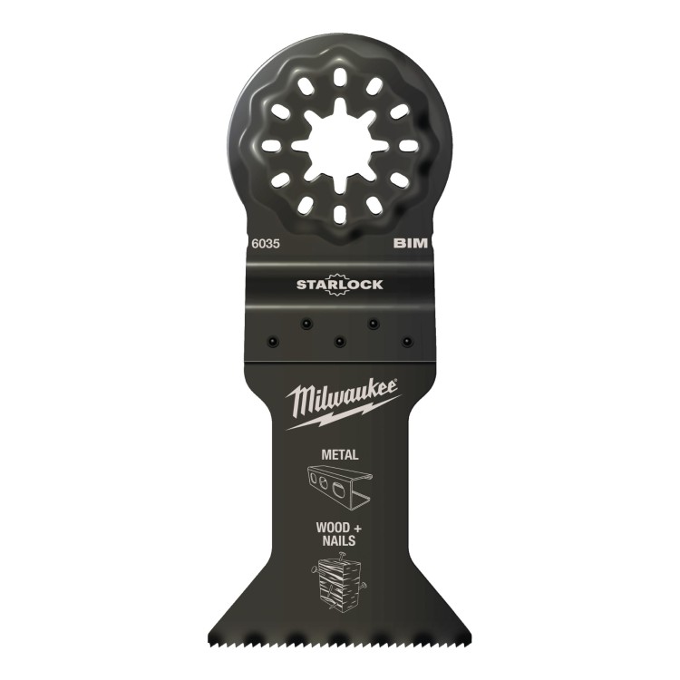 Brzeszczot bimetalowy 43x47mm do cięcia wgłębnego - 1 szt.
