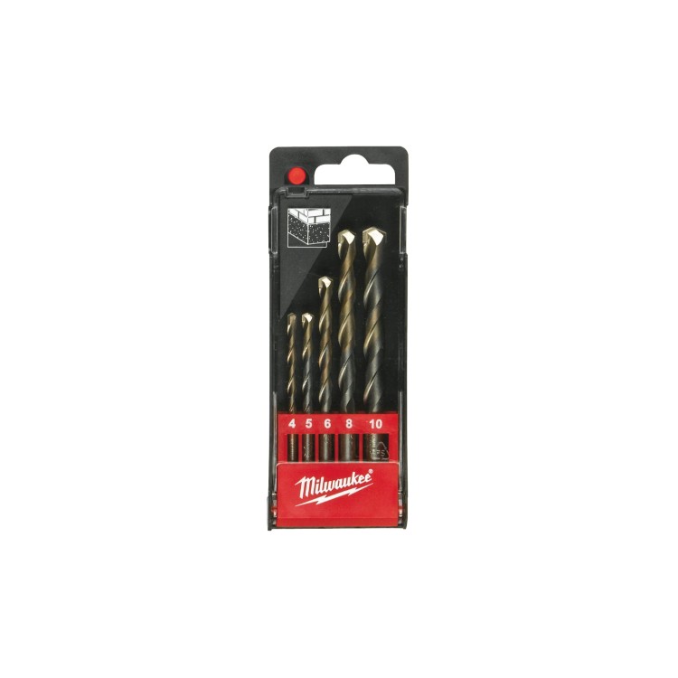 / 4, 5, 6, 8, 10 mm / zestaw 5 szt.