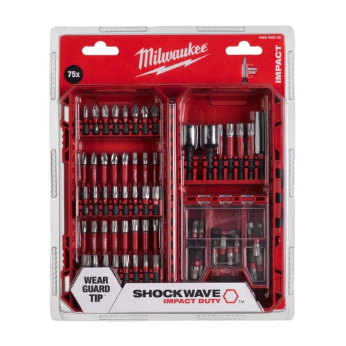 Zestaw bitów udarowych SHOCKWAVE™ Impact Duty XL Box  (TX) 75 szt.