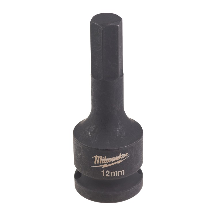 Nasadka udarowa HEX 1/2" z końcówką bita HEX12