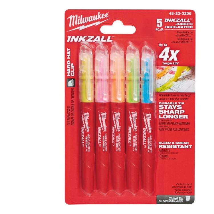 Zakreślacze kolorowe INKZALL