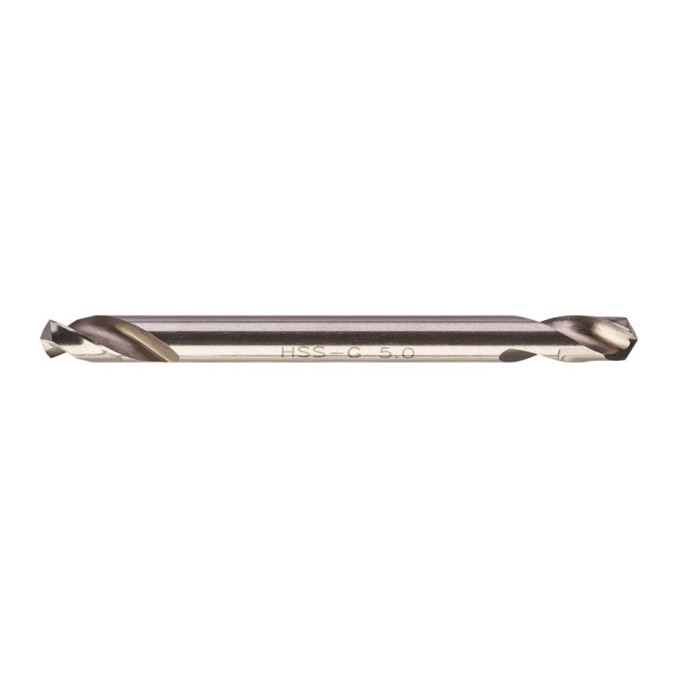 Wiertła do metalu HSS-G - Dwustronne Średnica (mm) 5.0 Długość (mm) 18/62