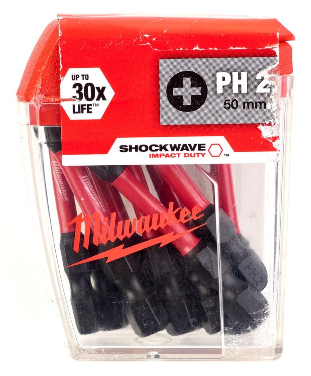 Bity udarowe Shockwave (opakowanie zbiorcze) TYP PH2 DŁUGOŚĆ 50mm