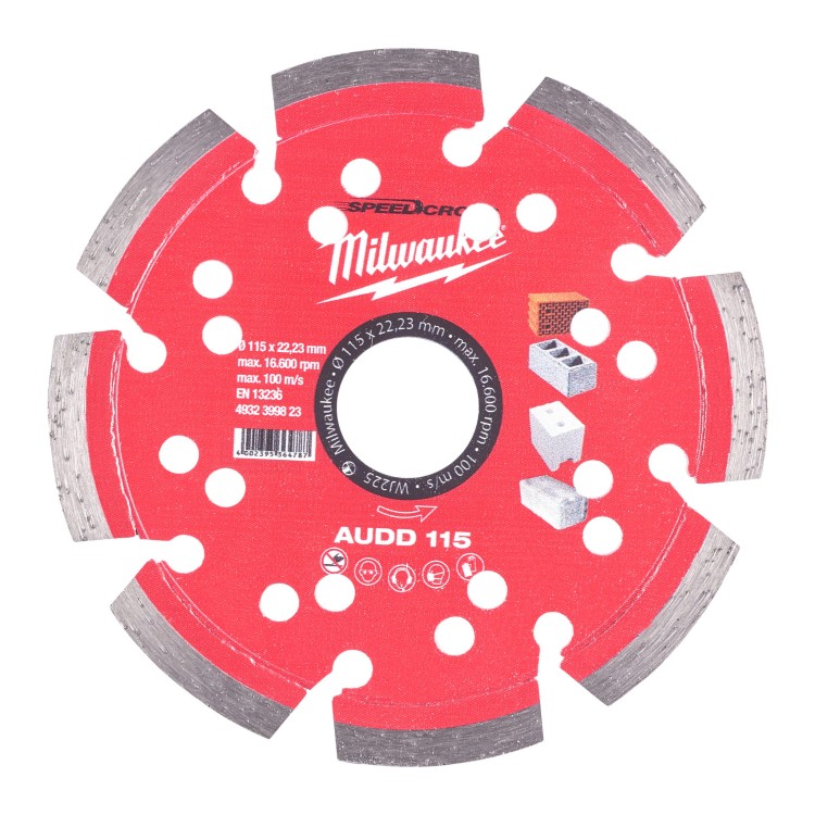 Tarcza diamentowa AUDD 115 mm