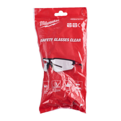 Okulary ochronne odporne na zarysowania bezbarwne 1 para